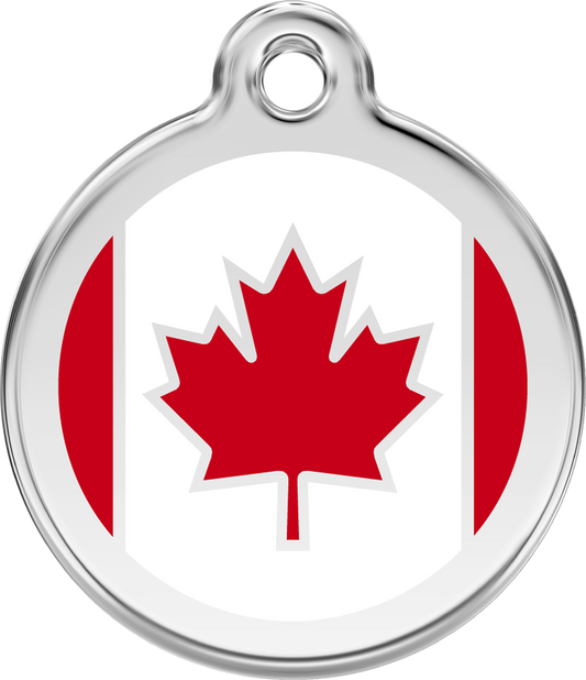 ID tag ''Canadian flag''