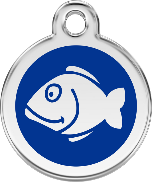 ID pendant for cats ''Fish''