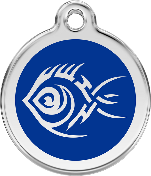 ID pendant ''Tribal fish''