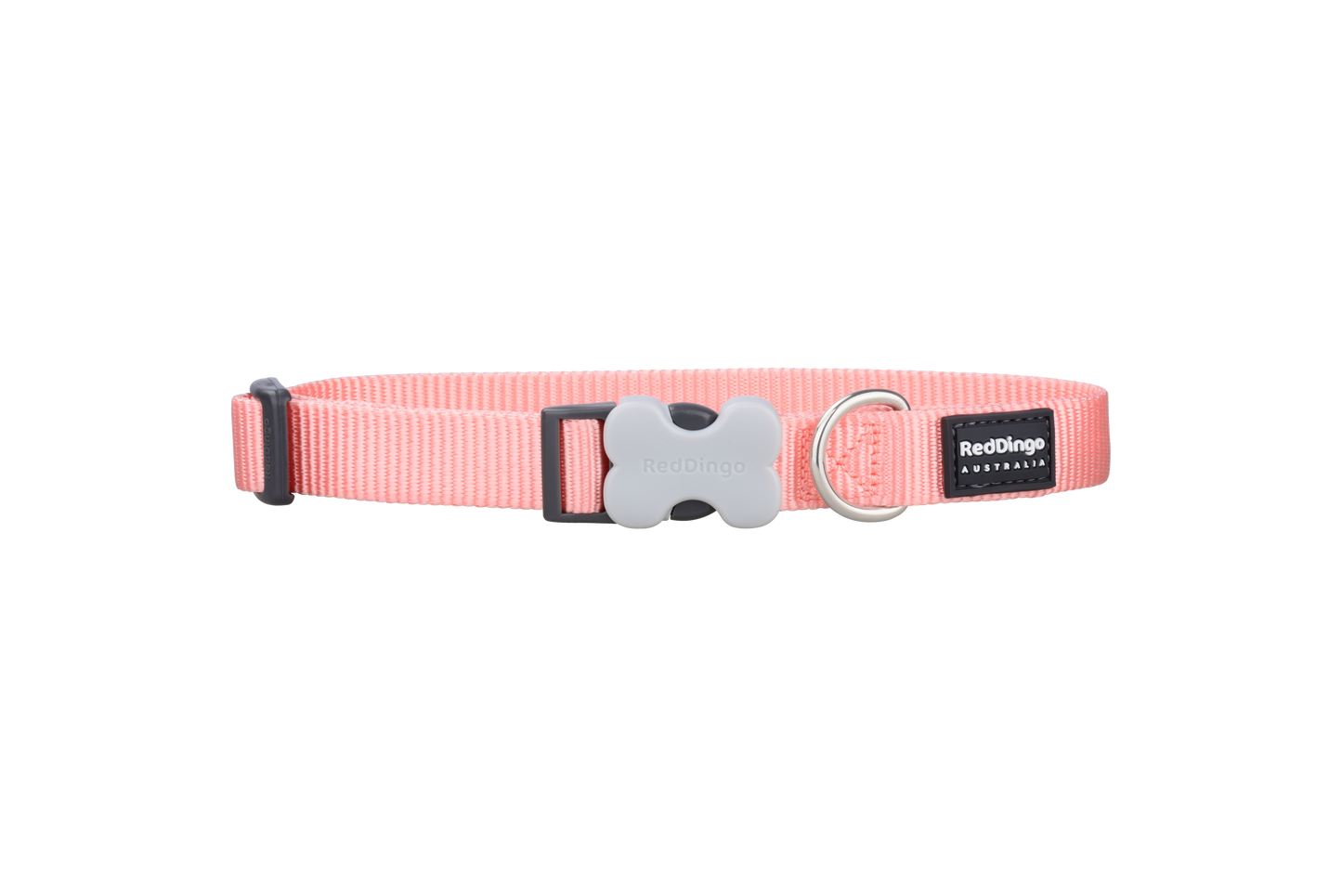 Dog collar pastel orange