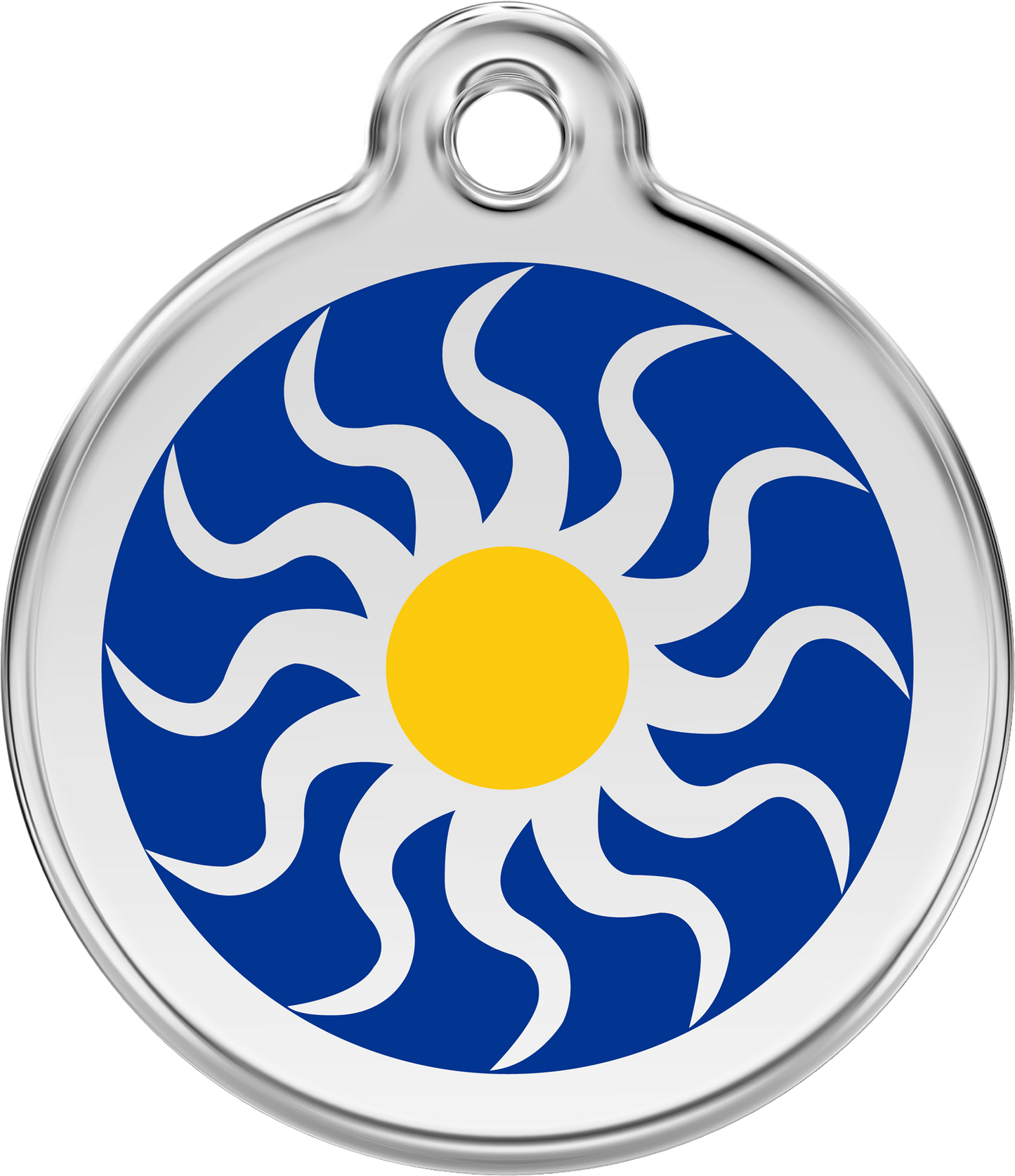 ID pendant ''Tribal Sun''